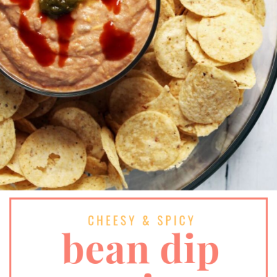 Spicy Triple-Pepper And Bean Dip Recipe