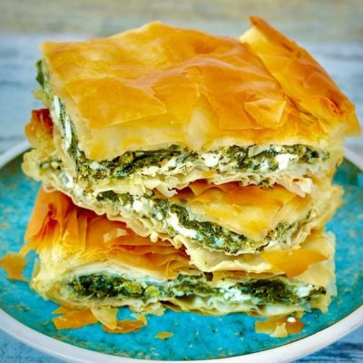 Spinach And Feta Tiropita Bites: A Greek Delight