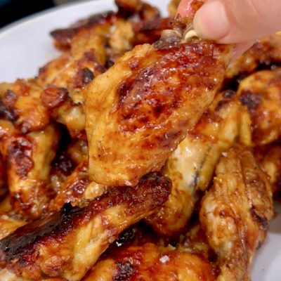 Sticky Honey Glazed Chicken Wings Recipe