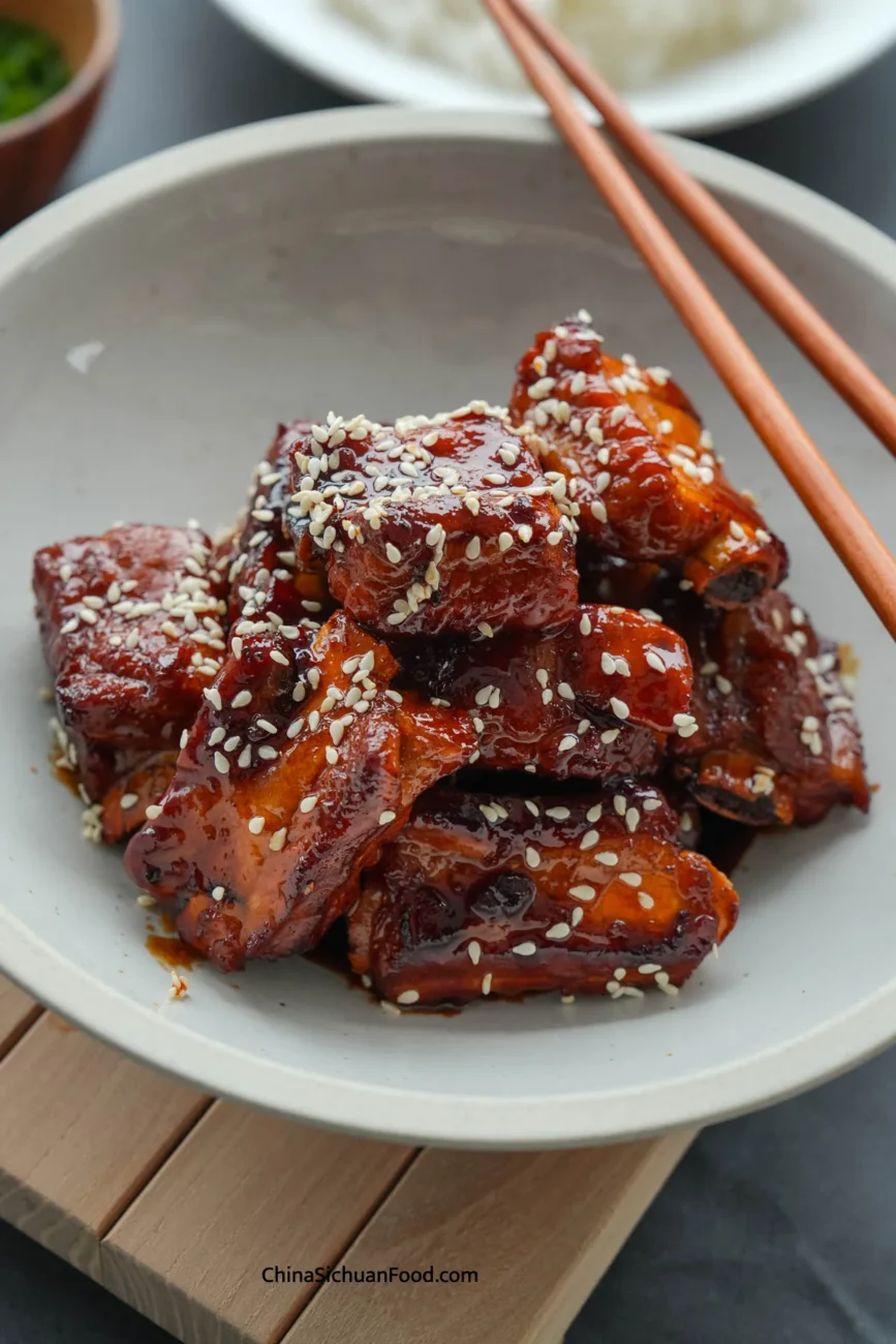 Sticky Sweet and Sour Spareribs Recipe