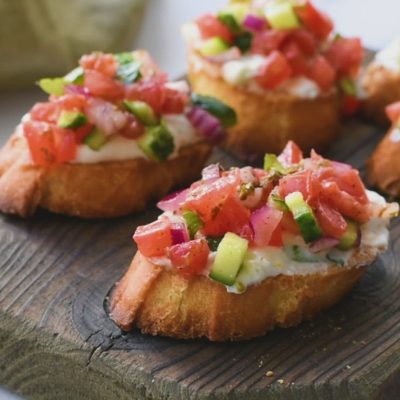 Strawberry Balsamic Bruschetta Delight: A Sweet Twist On A Classic Appetizer