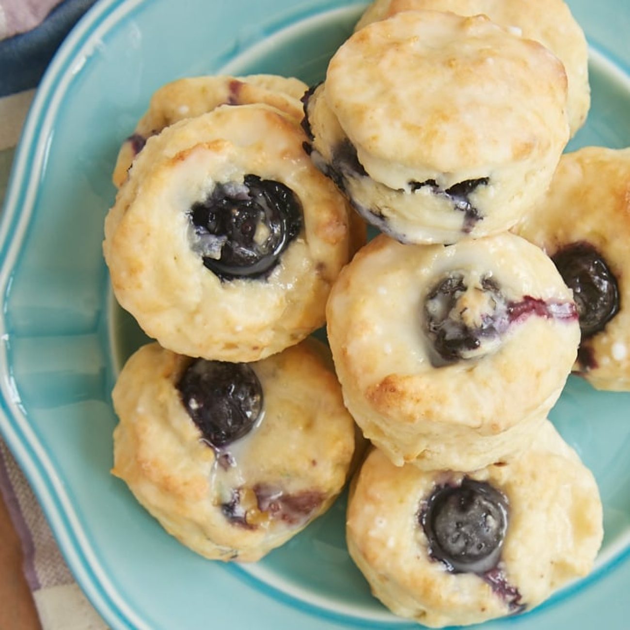 Sweet and Cheesy Glazed Biscuits Recipe