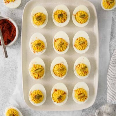 Sweet And Spicy Deviled Eggs Recipe: A Flavorful Twist On A Classic Appetizer