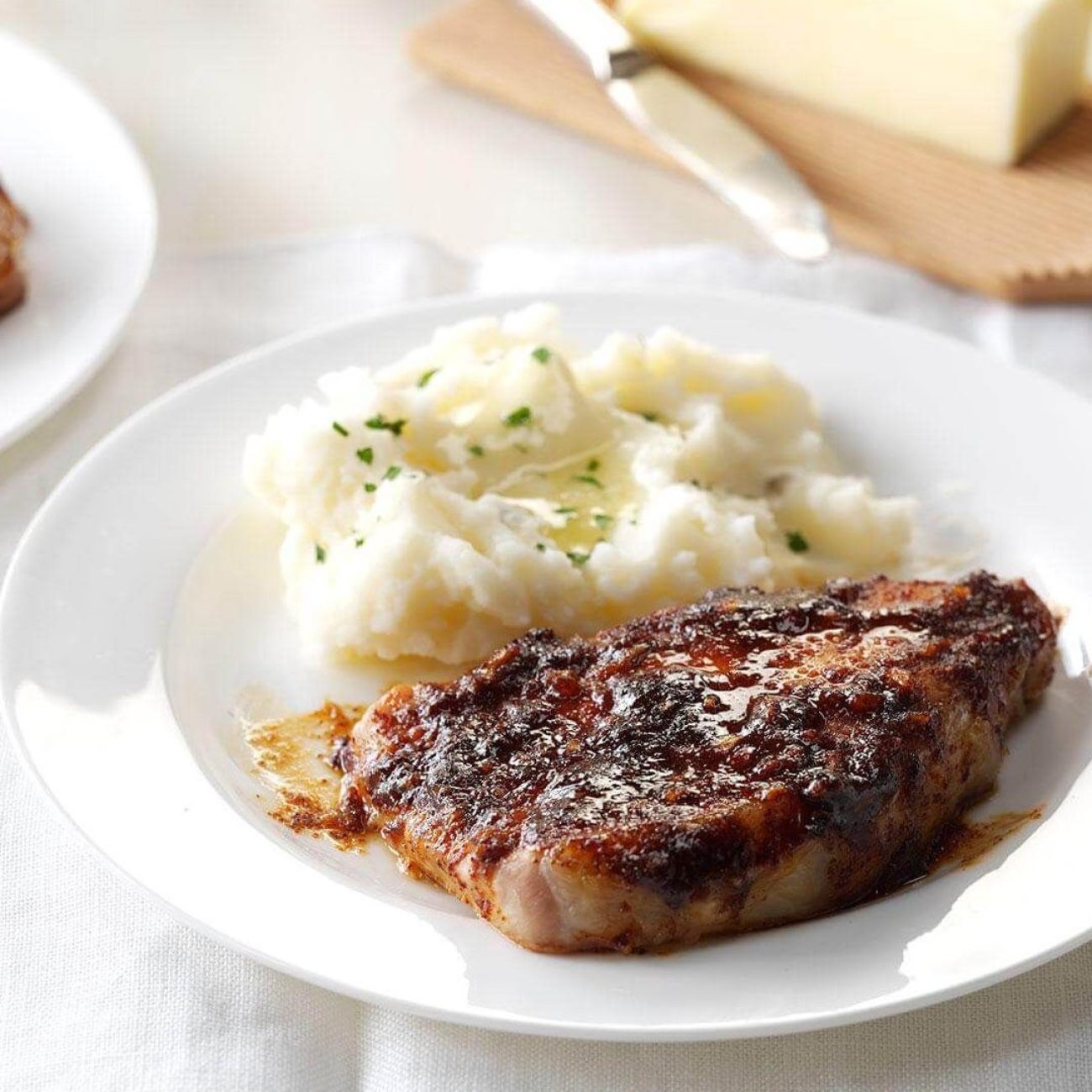 Sweet and Spicy Pork Chop Steaks Recipe for Couples