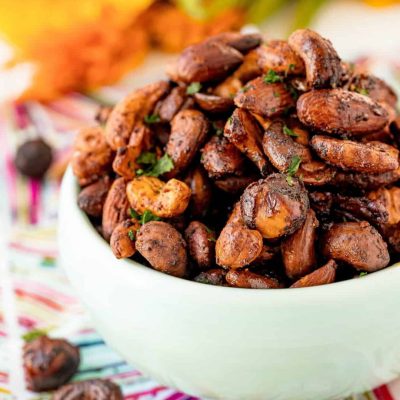 Sweet And Spicy Roasted Nuts Recipe