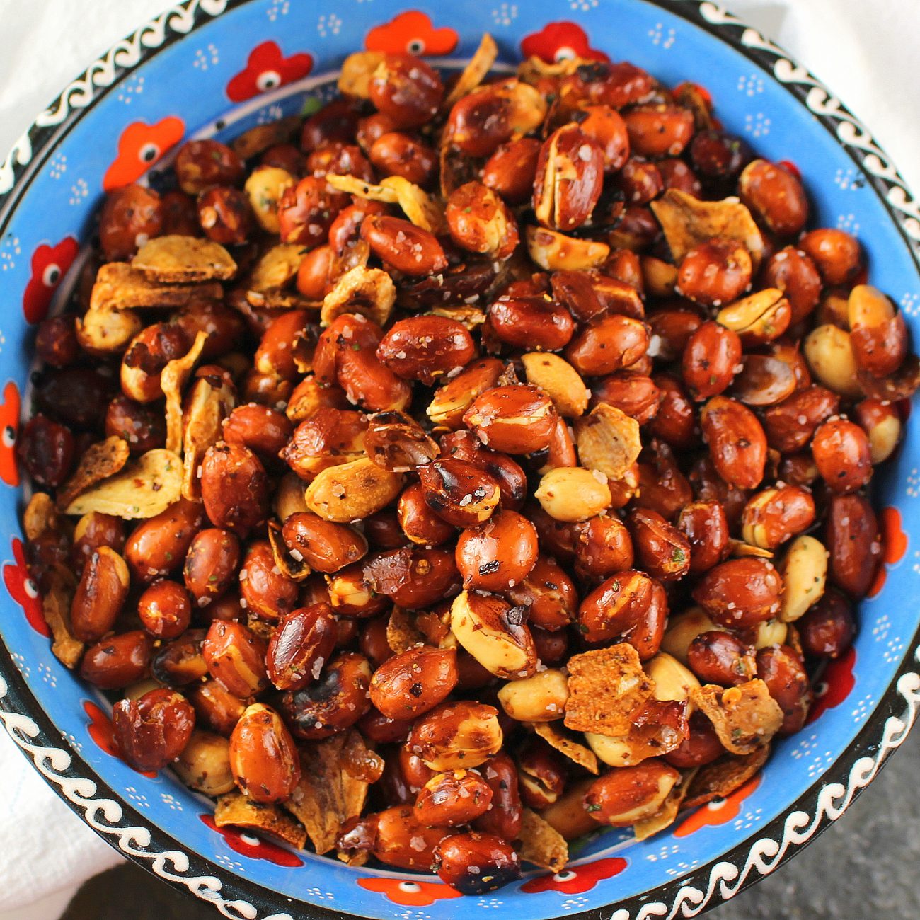 Sweet and Spicy Roasted Nuts with Raisins Recipe