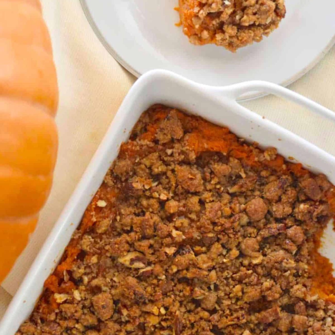 Sweet Potato Casserole with Streusel Topping – A Duke Family Favorite