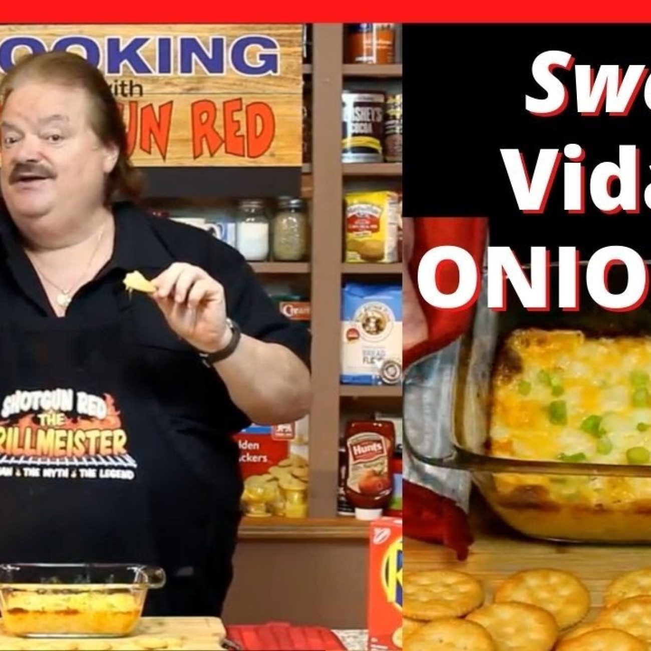 Sweet Vidalia Onion and Roasted Red Pepper Dip Recipe