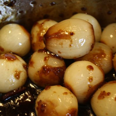 Tangy Glazed Pearl Onions Recipe
