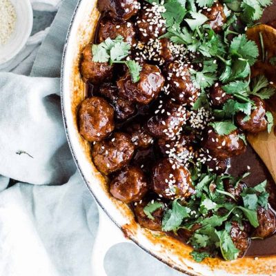 Tangy Sweet And Sour Meatball Appetizers