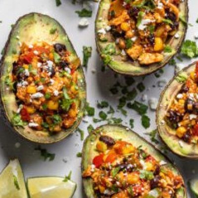 Tex-Mex Inspired Stuffed Avocado Recipe