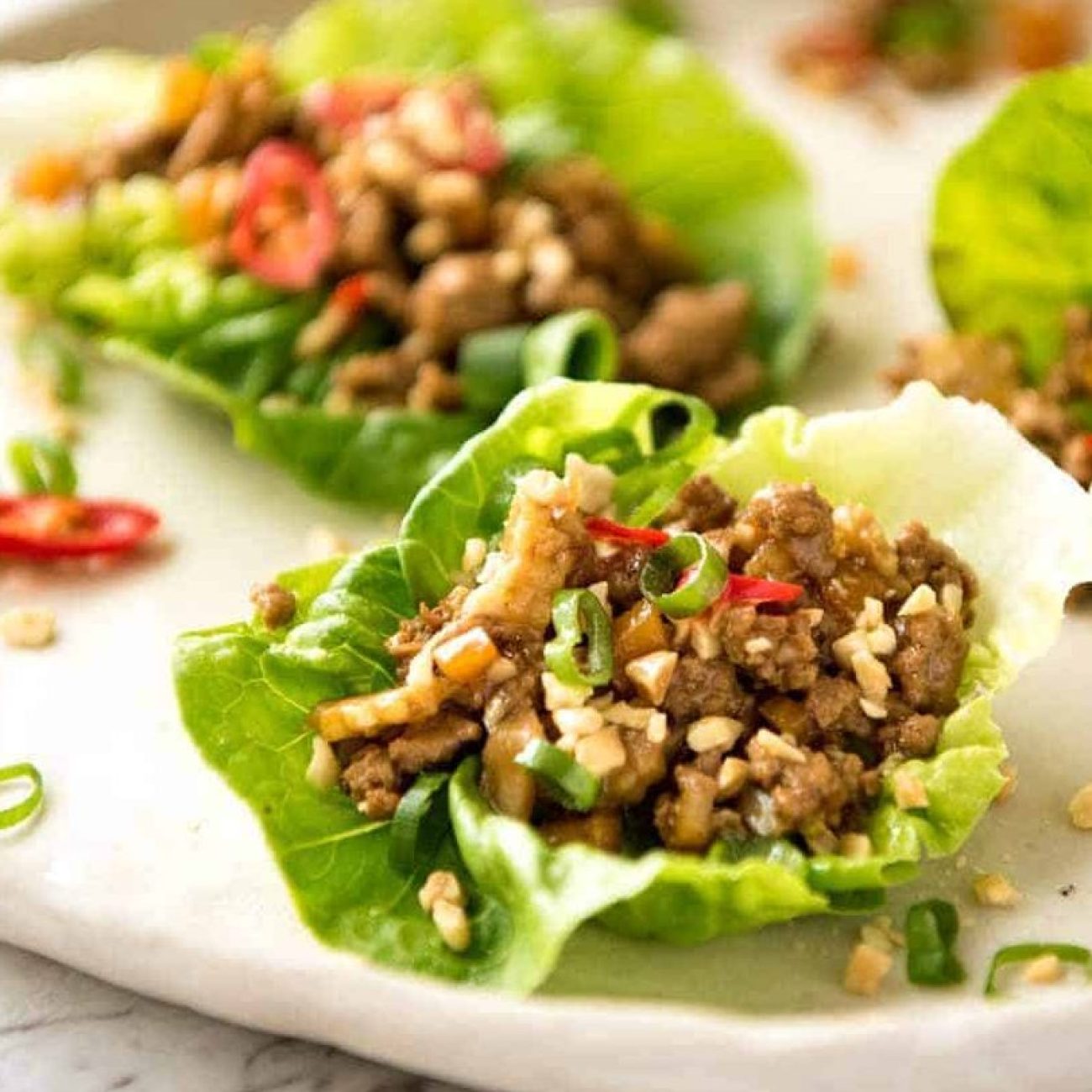 Thai Chicken Lettuce Wraps: A Healthy and Flavorful Delight