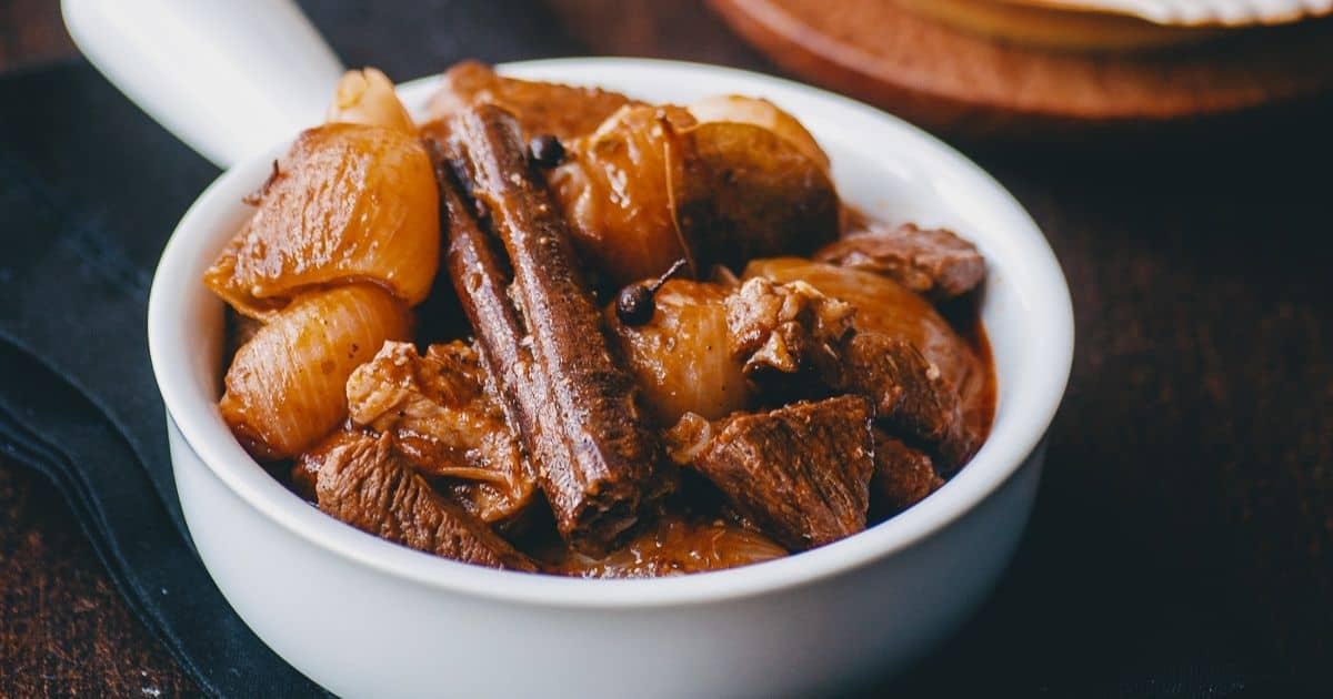 Traditional Greek Beef Stifado Stew Recipe