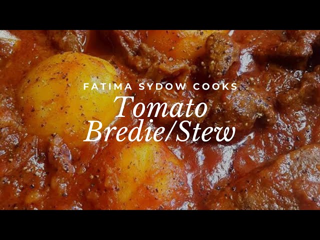 Traditional South African Tomato Stew (Tamatiebredie) Recipe