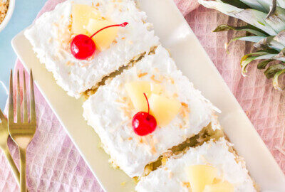 Tropical Coconut Pineapple Cake: A Pina Colada Inspired Dessert