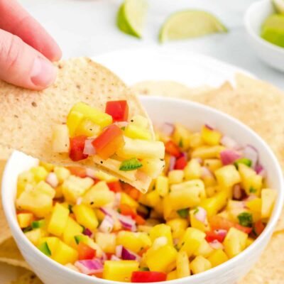 Tropical Mango Pineapple Salsa With A Sweet And Spicy Twist