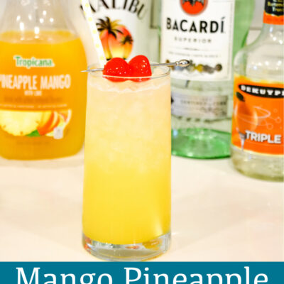 Tropical Mango Rum Punch Inspired By St. Croix Flavors