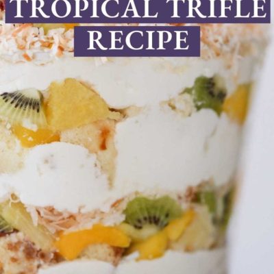 Tropical Rum-Infused Trifle Delight