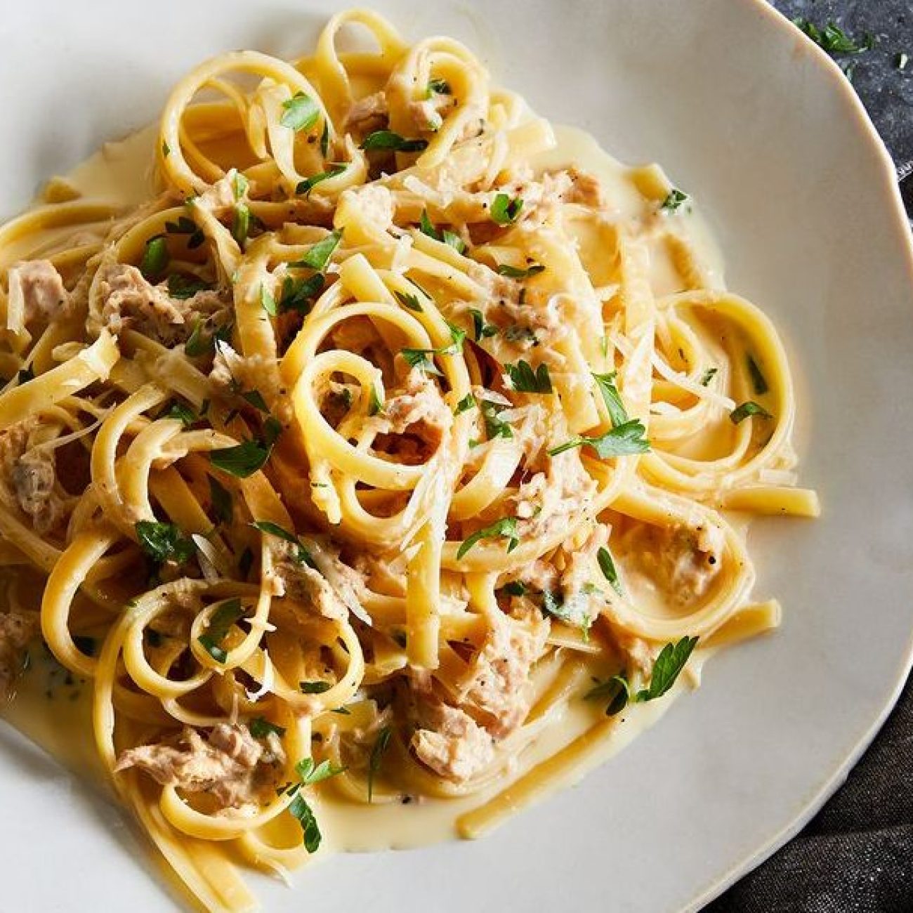 Tuna and Caper Spaghetti Delight