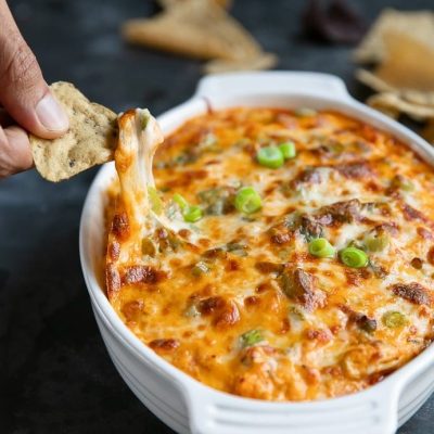 Ultimate Cheesy Spicy Chicken Dip Recipe