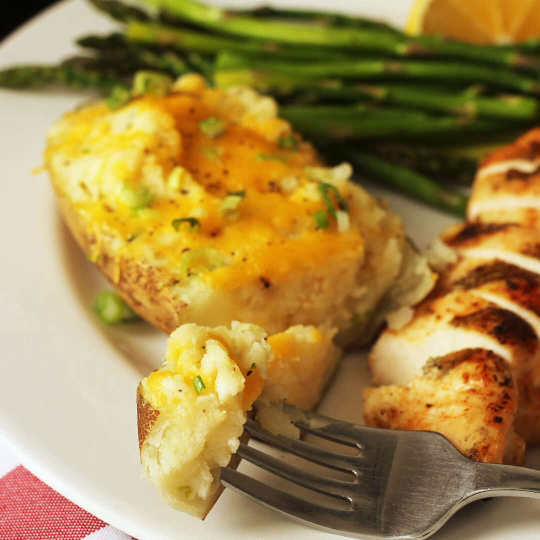 Ultimate Cheesy Stuffed Potatoes Recipe