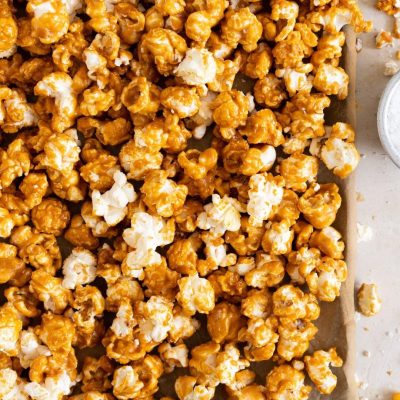 Ultimate Chewy Caramel Popcorn Delight