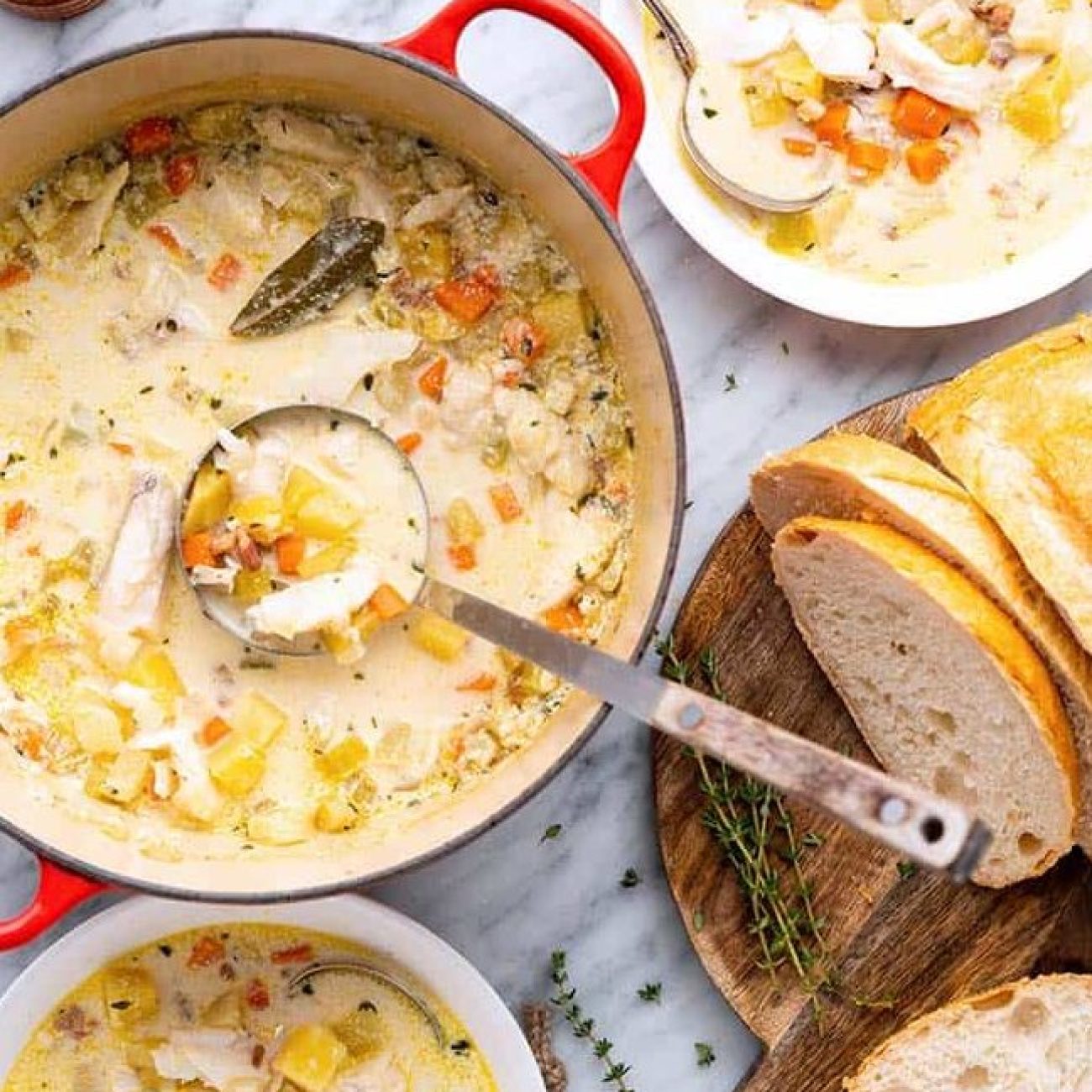 Ultimate College-Style Creamy Chowder Recipe