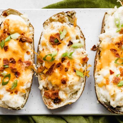 Ultimate Crispy Skin Twice-Baked Potatoes Recipe