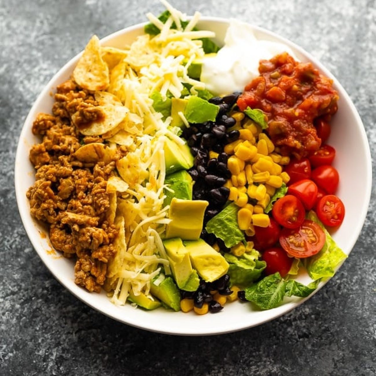 Ultimate Easy & Healthy Taco Salad Recipe