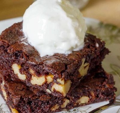 Ultimate Eggless Chocolate Chunk Brownies Recipe