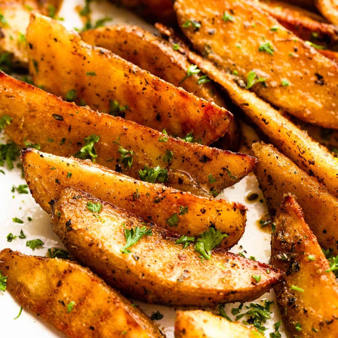 Ultimate Grilled Potato Wedges by the Neelys