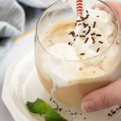 Ultimate Homemade Iced Coffee Frappe Delight