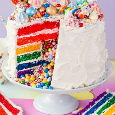 Ultimate Homemade Rainbow Sprinkle Explosion Cake Recipe