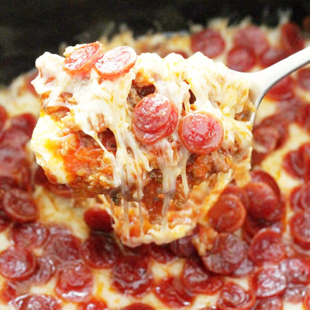 Ultimate Hot Italian Sausage Pizza Dip Recipe