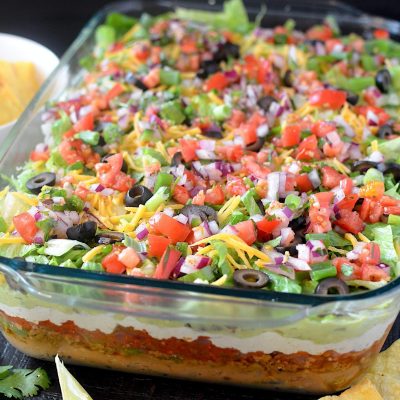 Ultimate Layered Taco Salad Dip Recipe