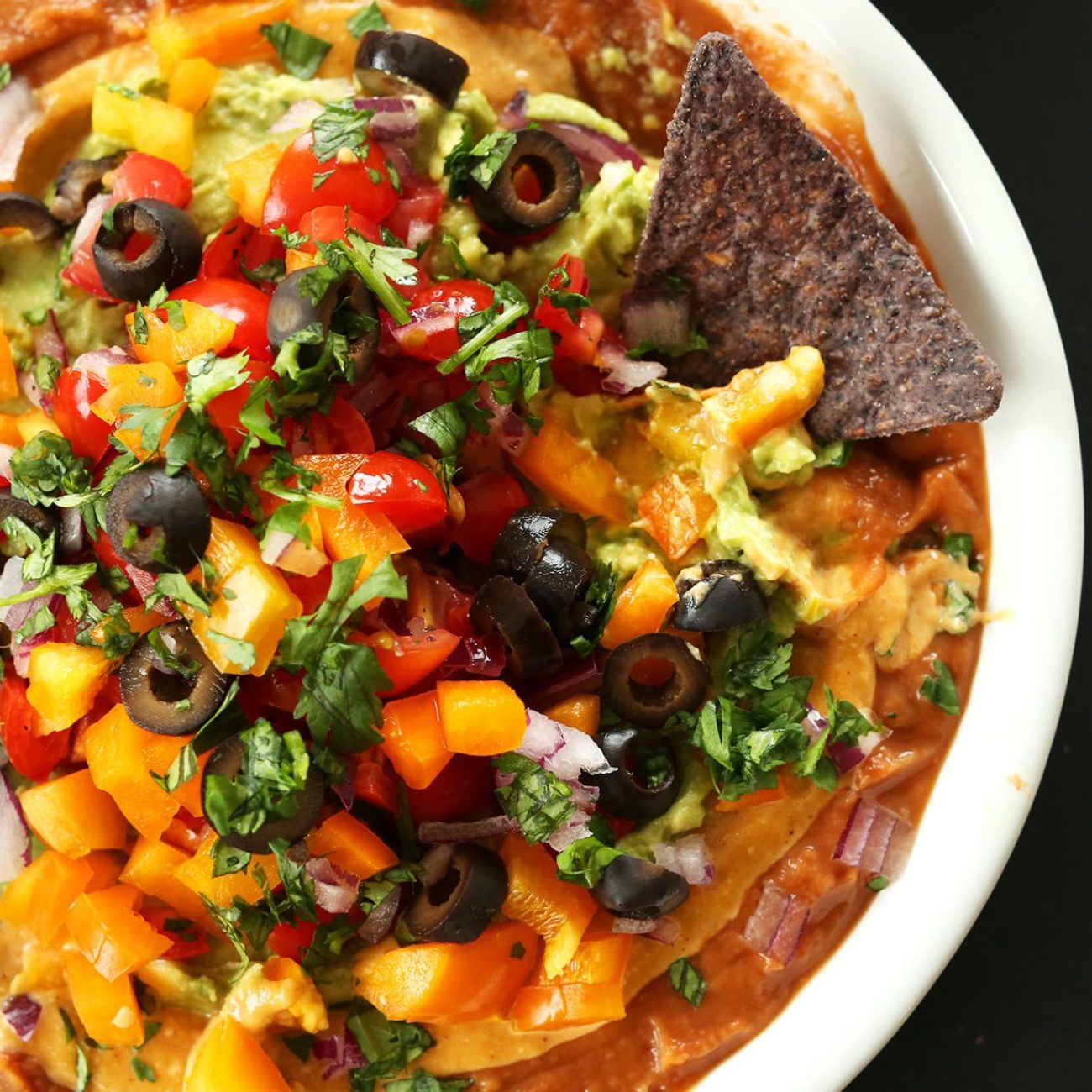 Ultimate Mexican-Inspired Taco Bean Dip Recipe