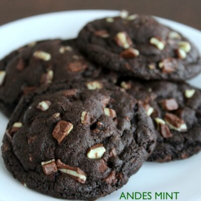 Ultimate Mint Chocolate Chip Cookies With Triple Chocolate Indulgence