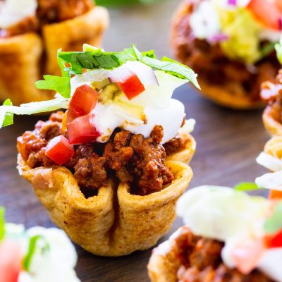 Ultimate Taco Supreme Mini Bites Recipe