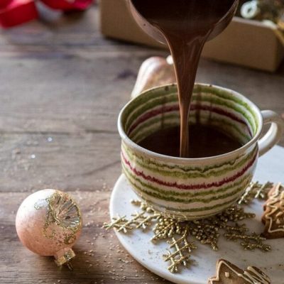 Ultimate Three-Tiered Mocha Hot Cocoa Delight