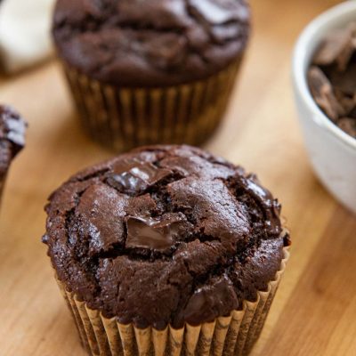 Ultimate Triple Chocolate Banana Muffins Recipe