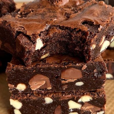 Ultimate Triple Chocolate Brownie Delight