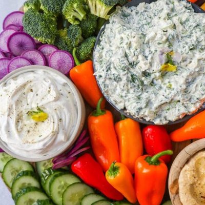 Ultimate Vegetable Platter Dip: A Healthy Snack Delight