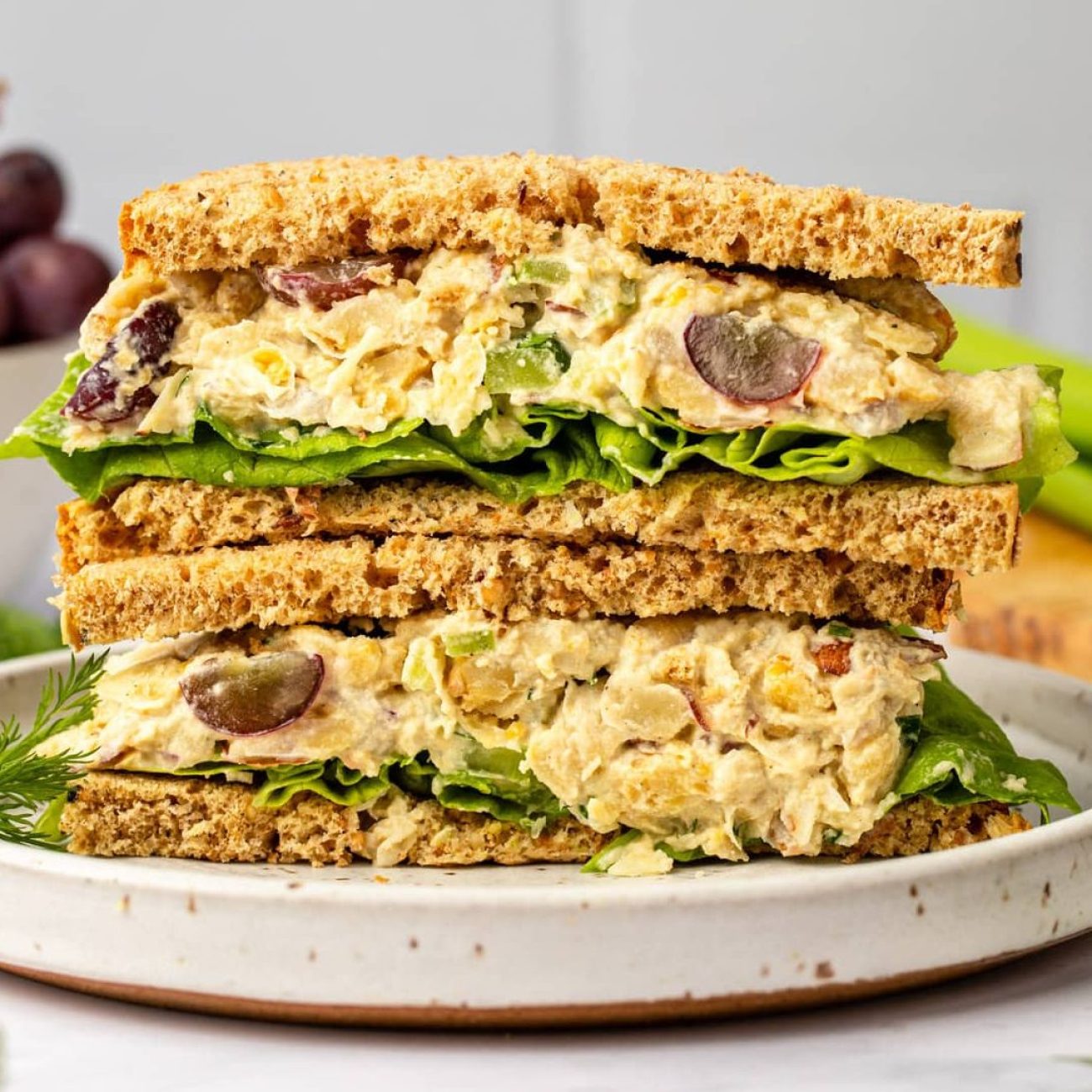 Ultimate Veggie Chickpea Salad Sandwich Recipe