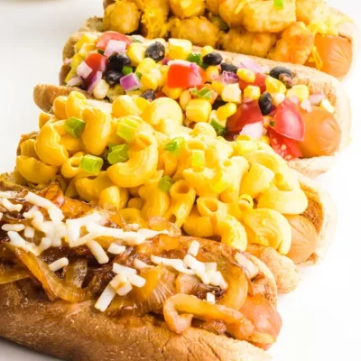 Ultimate Veggie-Packed Hot Dog Delight