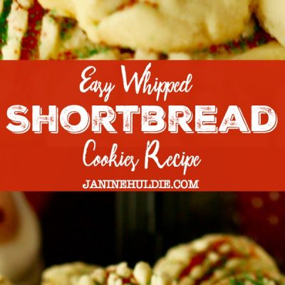 Uncle Bill'S Fluffy Whipped Shortbread Cookies Recipe