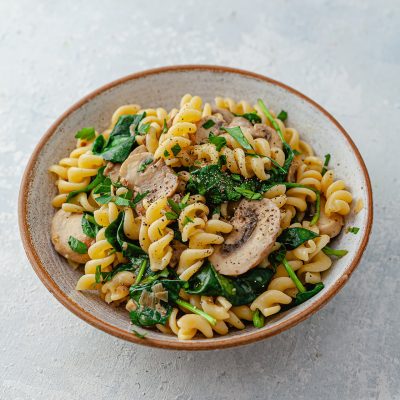 Vegan Spinach And Mushroom Pt Recipe