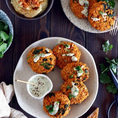 Vegetarian Bollywood-Inspired Lentil Burger Recipe