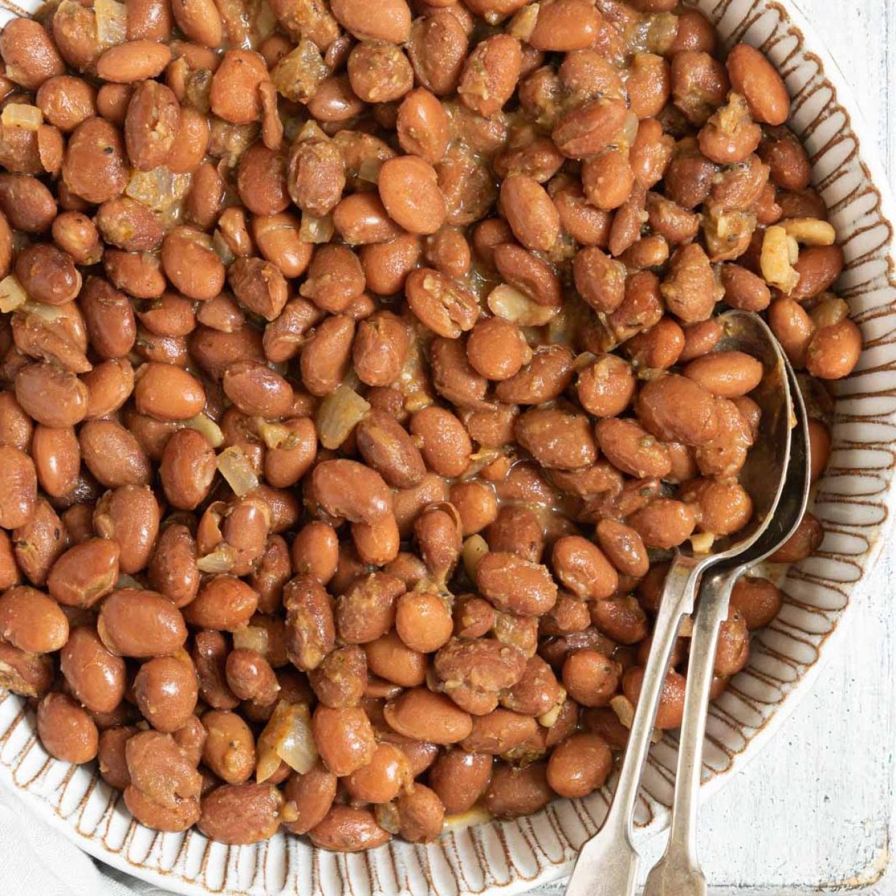 Weight Watchers Friendly Pinto Beans and Cheese Recipe