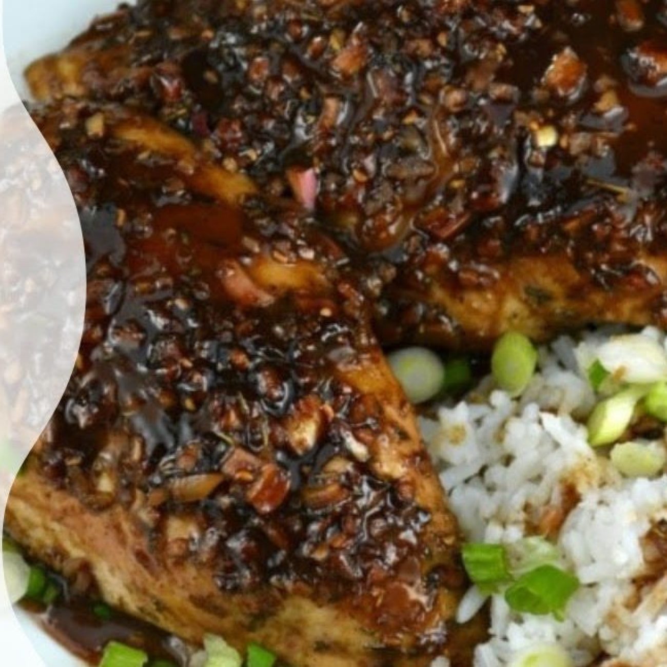 Weight Watchers Friendly Raspberry Balsamic Glazed Chicken Recipe