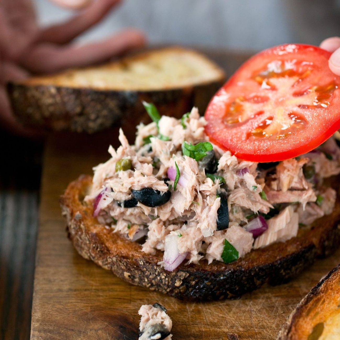 Whipped Tuna Mousse Spread Perfect for Crackers